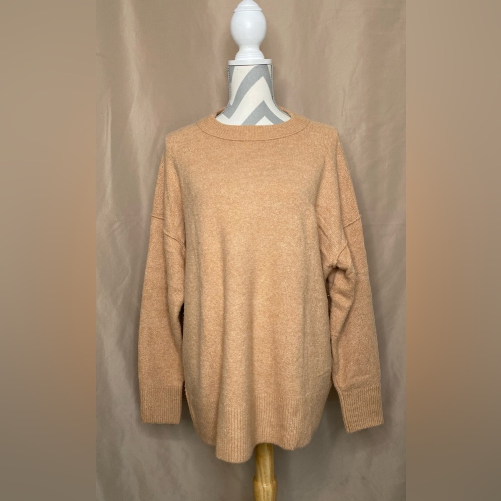 Aerie Medium Brown Long Sleeve Sweater